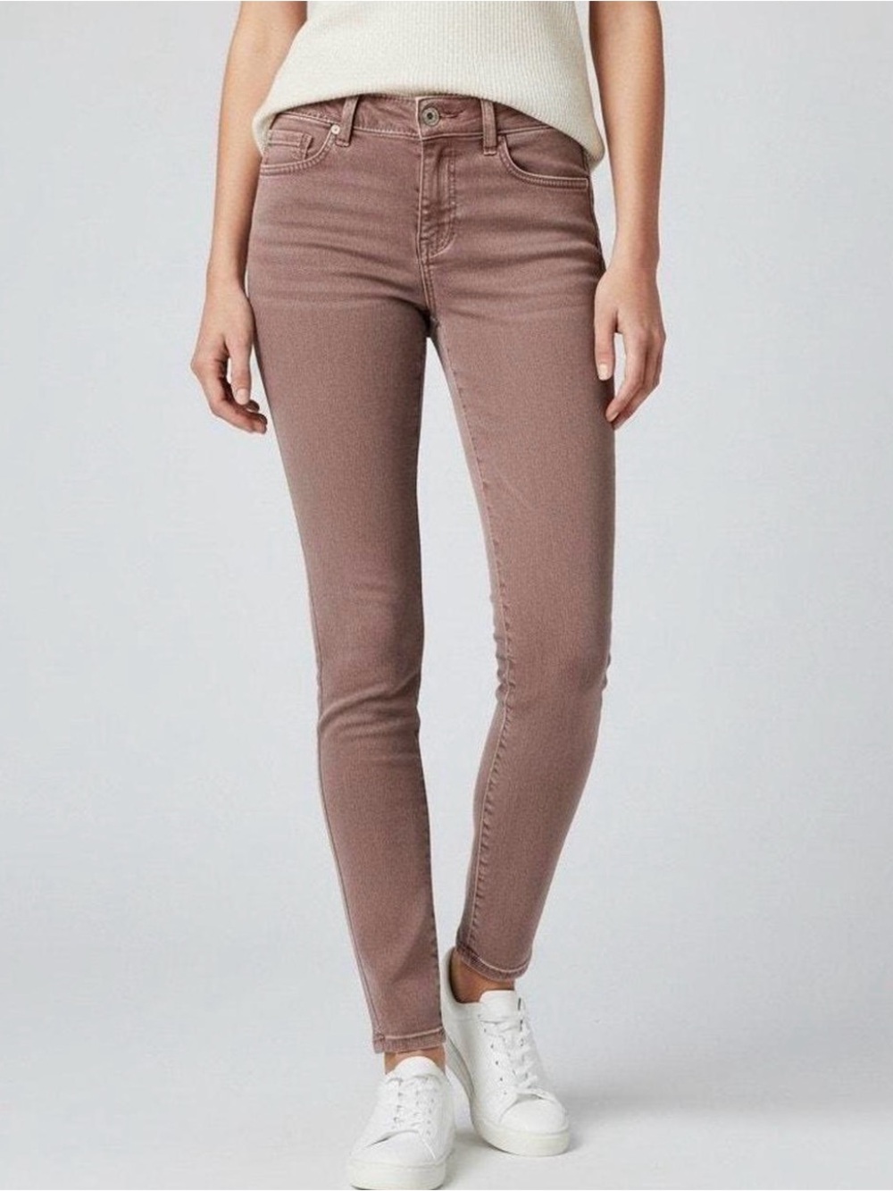 American Eagle Next Level Stretch Mauve Skinny Jeans Size 8 Regular